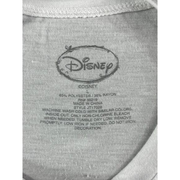 Disney Shirt Womens Large White Stitch Crew Neck Graphic Tee Disneyland Parks - Picture 7 of 9